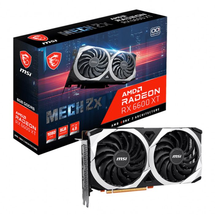 کارت گرافیک ام اس آی Radeon RX 6600 XT MECH 2X 8G OC - Image 2