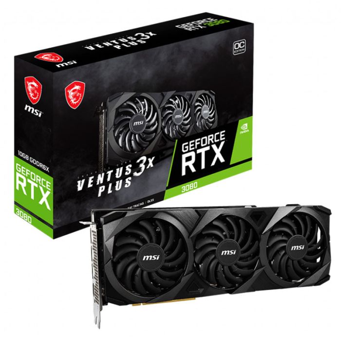 کارت گرافیک ام اس آی GeForce RTX 3080 VENTUS 3X PLUS 10G OC LHR - Image 2
