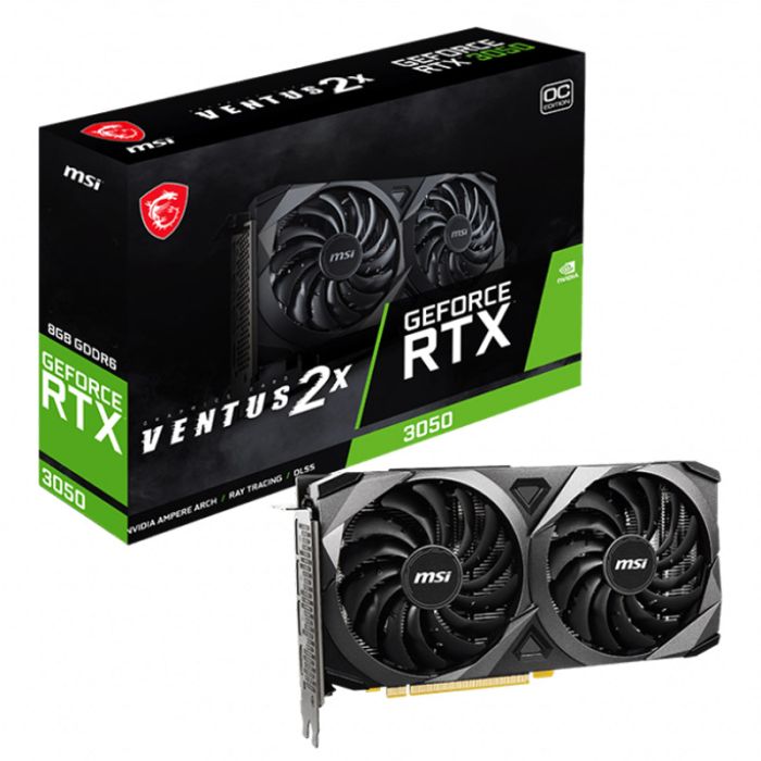 کارت گرافیک ام اس آی GeForce RTX™ 3050 VENTUS 2X 8G OC - Image 4