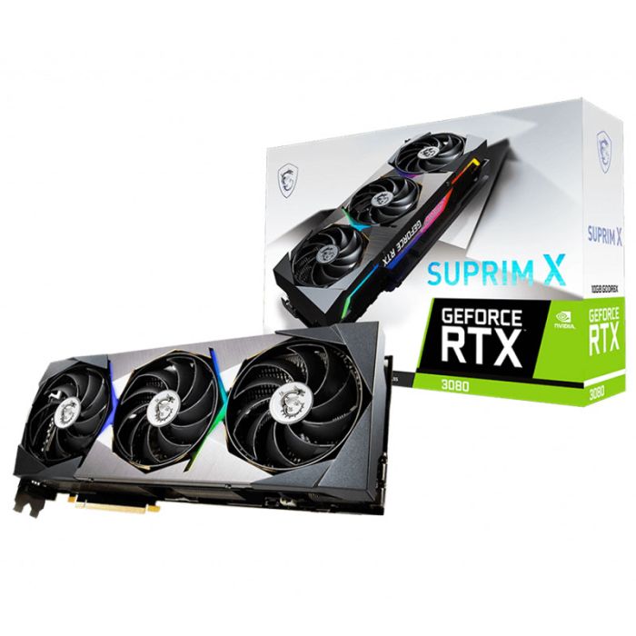 کارت گرافیک ام اس آی GeForce RTX™ 3080 SUPRIM X 10G LHR - Image 2
