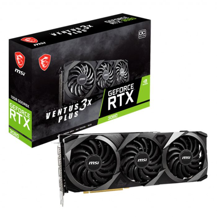 کارت گرافیک ام اس آی GeForce RTX 3080 VENTUS 3X PLUS 12G OC LHR - Image 2