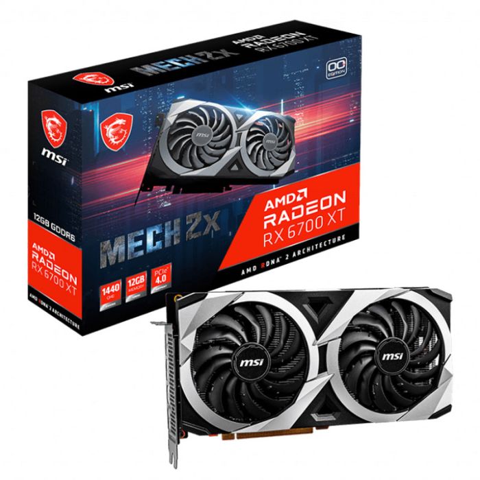 کارت گرافیک ام اس آی Radeon RX 6700 XT MECH 2X 12G OC - Image 2