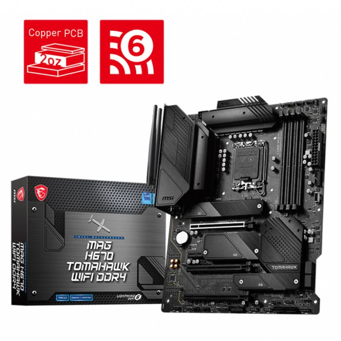 مادربرد MSI MAG H670 TOMAHAWK WIFI DDR4 - Image 2