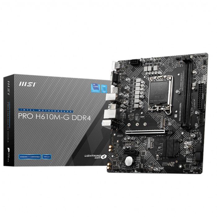 مادربرد MSI PRO H610M-G DDR4 - Image 3