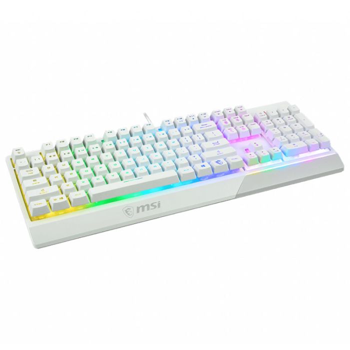 کیبورد گیمینگ Vigor GK30 GAMING Keyboard US White - Image 3