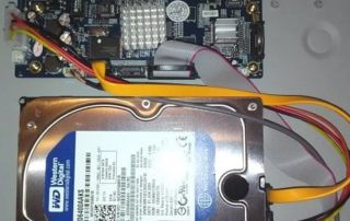 تست هارد دستگاه DVR