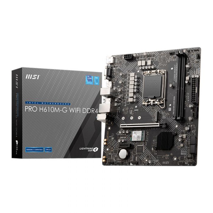 مادربرد MSI PRO H610M-G WIFI DDR4 - Image 2