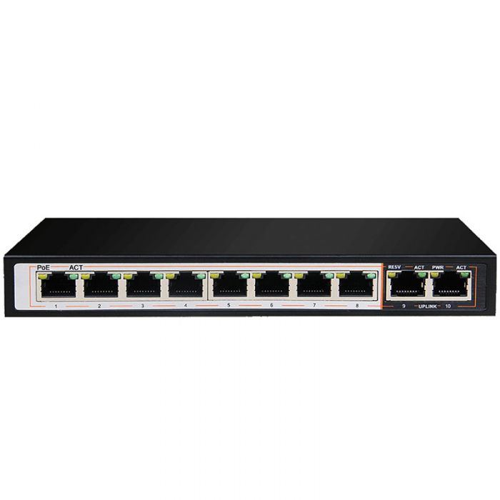 سوییچ 10 پورت PoE گیگابایتی دی-لینک مدل DGS-F1010P-E