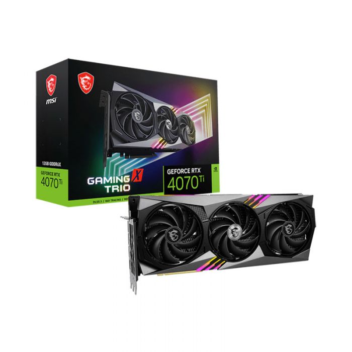 کارت گرافیک ام اس آی MSI GeForce RTX™ 4070 Ti GAMING X TRIO 12G - Image 2