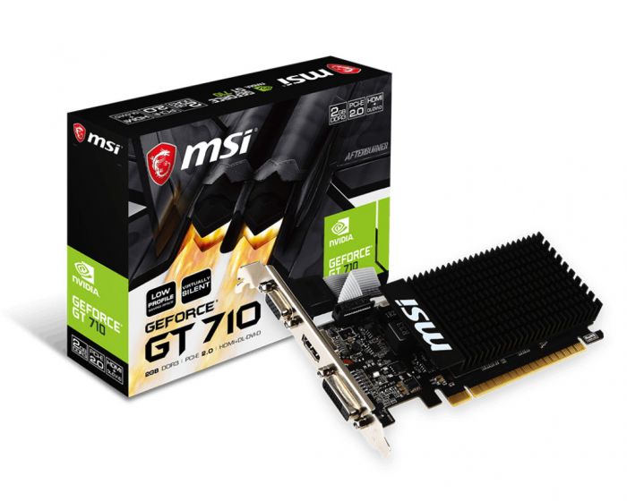 کارت گرافیک ام اس آی مدل GT 710 2GD3H LP - Image 2