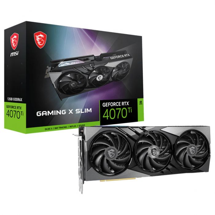 کارت گرافیک MSI GeForce RTX 4070 Ti GAMING X SLIM 12G - Image 2