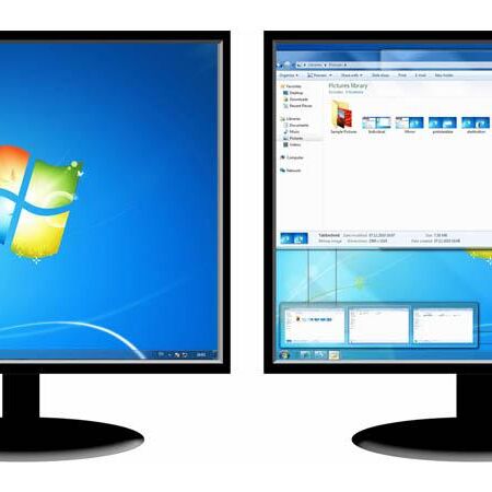 عدم شناسایی مانیتور دوم