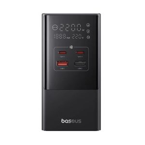 شارژر رومیزی بیسوس 3AC+2U+2C 35W