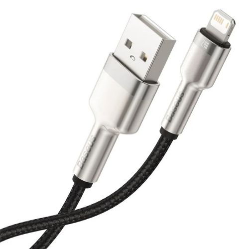 کابل شارژ USB به IP بیسوس مدل Cafule 2.4A با طول 1 متر