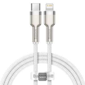کابل شارژ USB به Lightning بیسوس مدل Cafule PD 20W با طول 1 متر