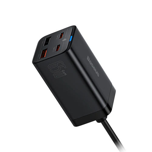 Baseus GaN3 Pro Desktop Fast Charger 2C+2U 65W Black