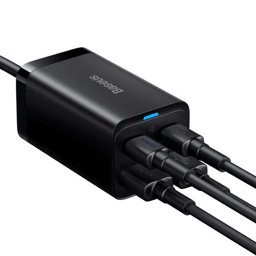 شارژر 4 پورت 65W بیسوس مدل GaN3 Pro