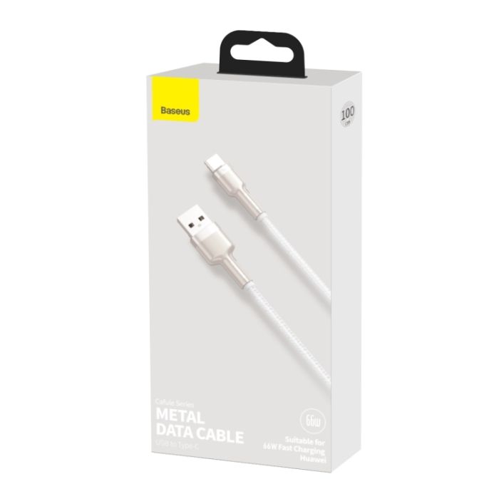 Baseus CAKF000102 Cafule Series 66W USB to USB-C / Type-C Metal Data Cable