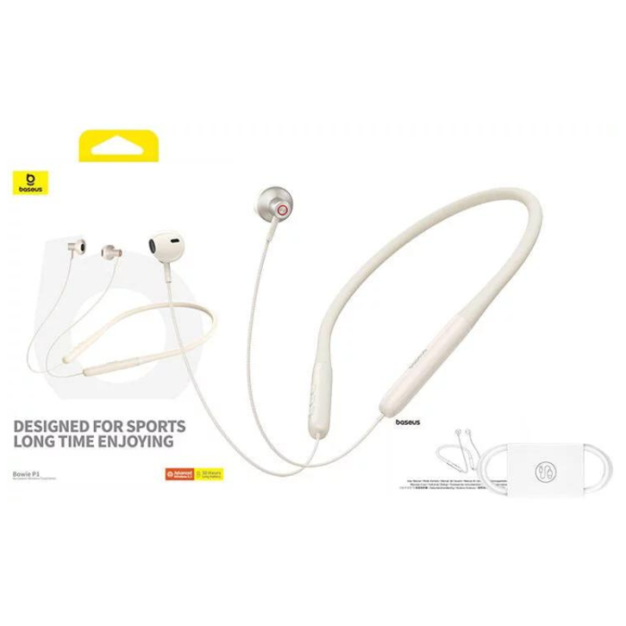 Headphones Baseus Neckband Earphones TWS Bowie P1
