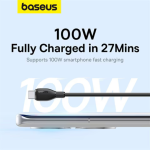 Baseus 100W USB A To USB C Charger Cable