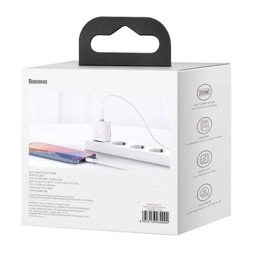 شارژر بیسوس مدل Super Si Quick Charger 1C 20W