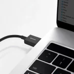 Baseus Superior USB - USB Typ C fast charging data cable 66 W (11 V / 6 A) Huawei SuperCharge SCP 1 m black (CATYS-01)