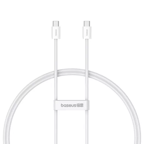 Baseus Superior Series ll USB-C - USB-C 30W 480Mb/s cable 1m - white