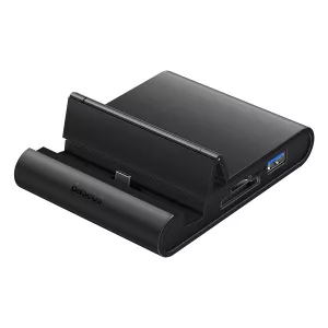 Baseus Mate phone docking station USB Type C HUB black