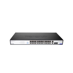 سوییچ 28 پورت POE نتربیت مدل NGS-F1028P-A