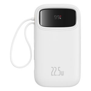 پاوربانک بیسوس مدل Qpow2 Fast Charge 22.5W ظرفیت 10000 میلی آمپر