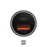 شارژر فندکی 60w بیسوس مدل Golden Contactor Max U+C - تصویر 3