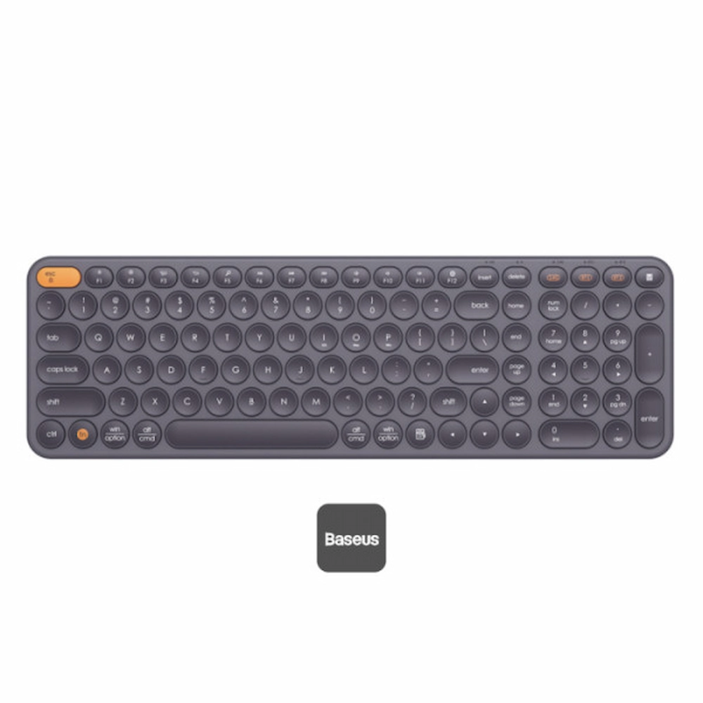 1711111875 کیبورد بیسوس مدل K01B Wireless Tri-Mode - تصویر 1