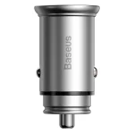 شارژر فندکی 30W بیسوس مدل Circular metal - تصویر 2