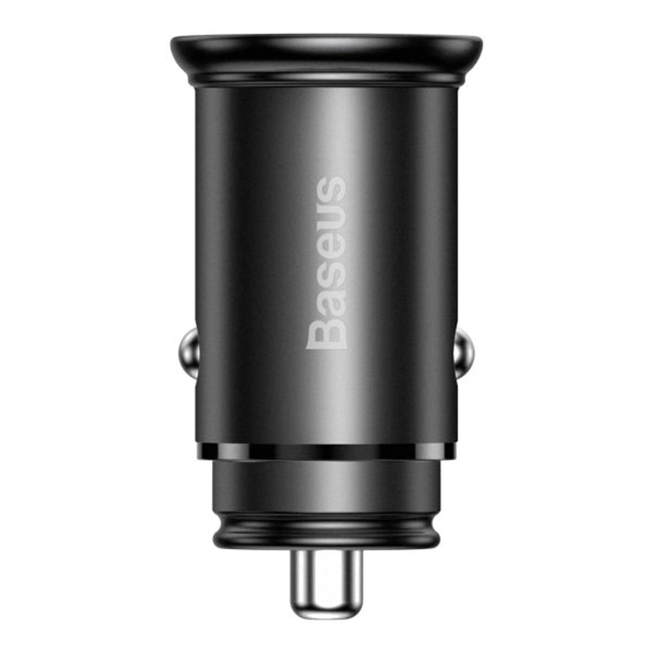 BAS_CCALL_BS01.D_TB7LCE5XP6JF__96093 شارژر فندکی 30W بیسوس مدل Circular metal - تصویر 1