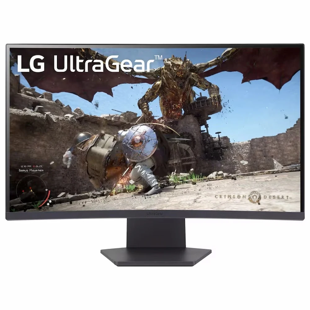 Monitor_27GS60QC-B_gallery_01_5000x5000 مانیتور گیمینگ 27 اینچی ال جی مدل 27GS60QC-B - تصویر 1