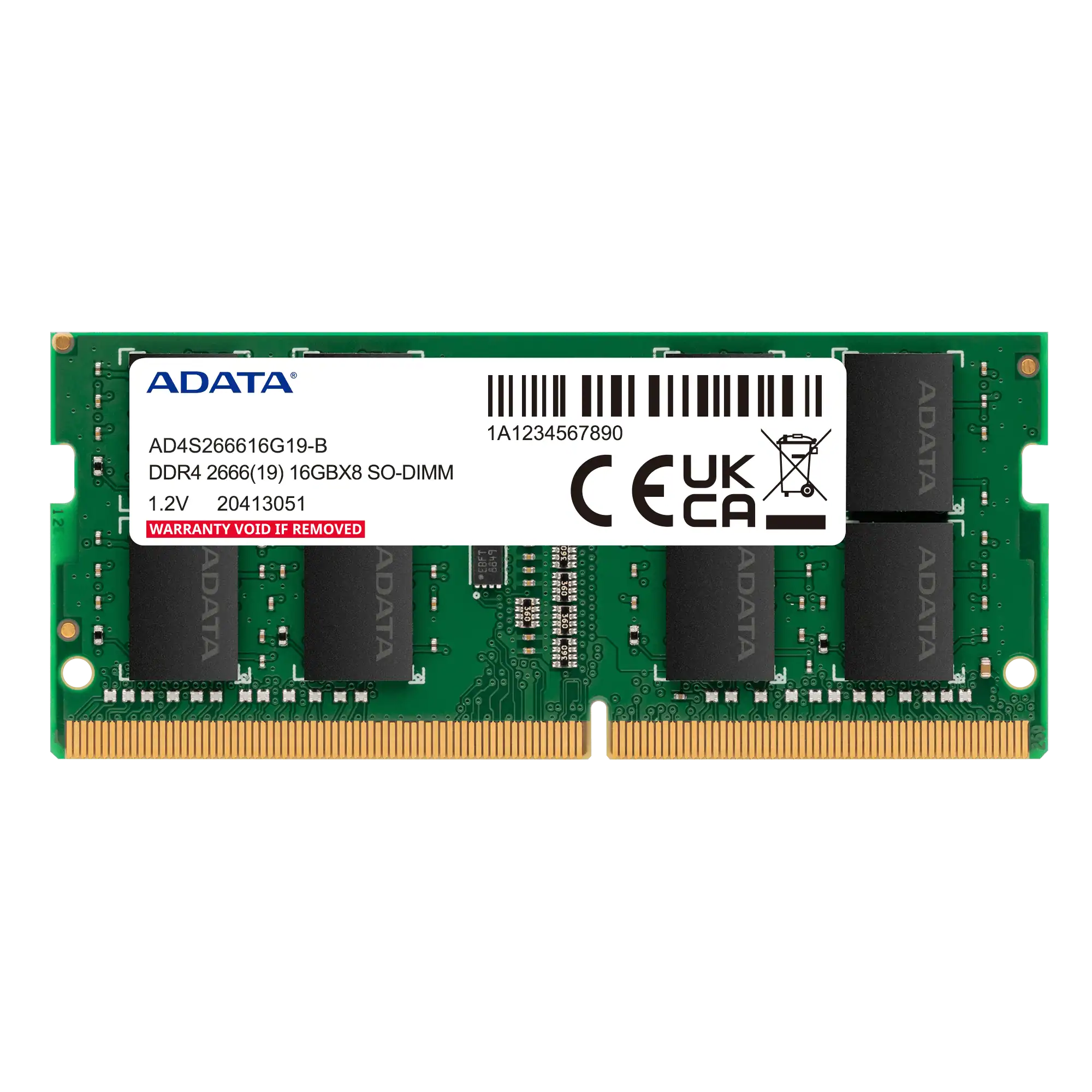 ddr4_2666_pd_s_s_dimm_16gb رم لپ تاپ ای دیتا مدل premier DDR4 2666MHz - تصویر 1