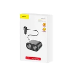 شارژر فندکی 80w بیوس مدل High Efficiency One to Two Cigarette Lighter - تصویر 6