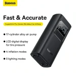 پمپ باد 50W بیسوس مدل Super Mini Pro Wireless 4000mAh - تصویر 6