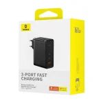 شارژر دیواری 160 وات بیسوس مدل GaN5 Pro Digital Fast Charger 2C+U - تصویر 7